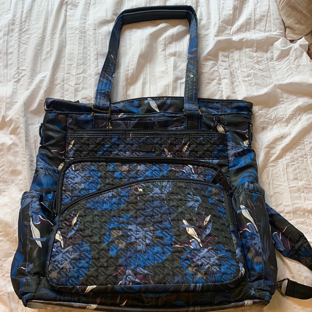 Lug tote bag backpack; gently used